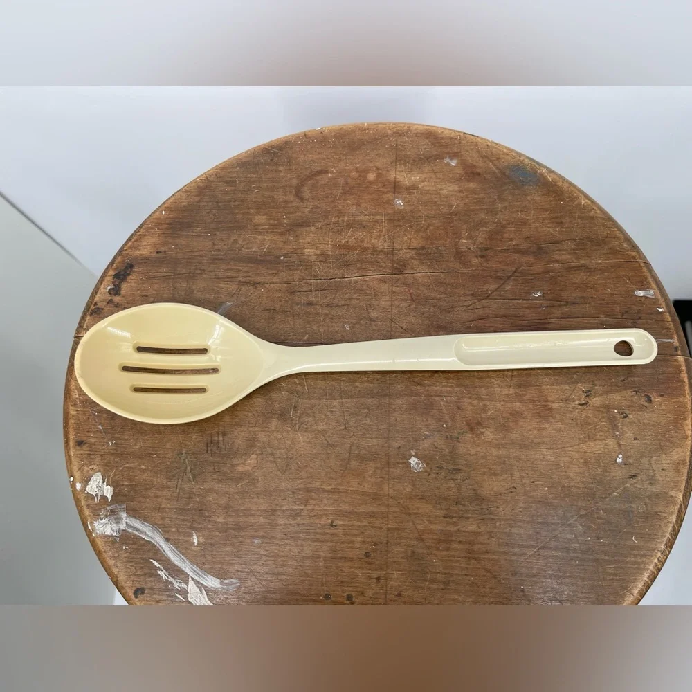 Vintage Slotted Serving Spoon - Durable Kitchen Utensil made in USA 1815-2